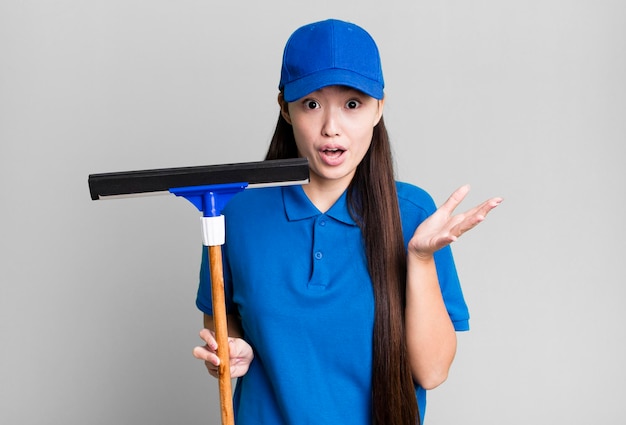 Professional cleaning services in action